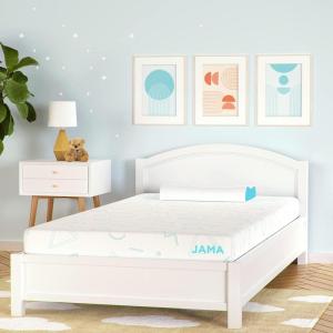 MLILY 5 Inch Twin Mattress for Kids, Bunk Bed Mattress, Made in The USA of US Foam and Global Materials, CertiPUR-US Certified, Medium Firm Trundle Foam, Blue(Bright)